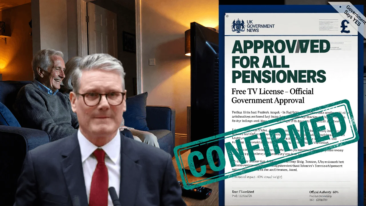 All UK Pensioners Get Free TV Licence — Government Officially Approves