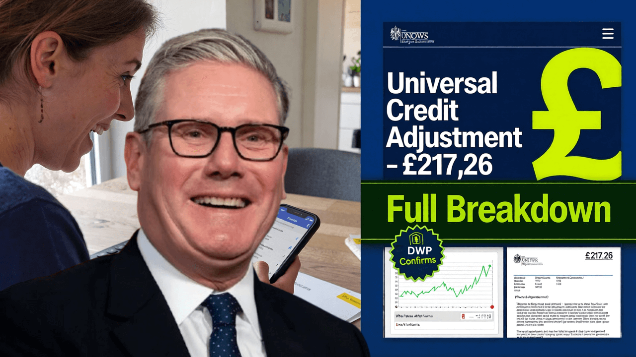 DWP Confirms £217.26 Universal Credit Adjustment – Full Breakdown