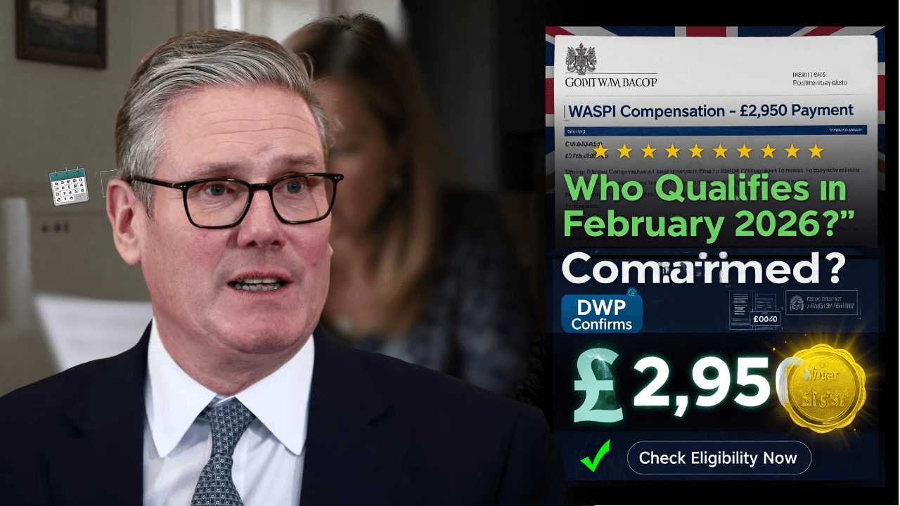 DWP Confirms £2,950 WASPI Compensation – Who Qualifies in February 2026?