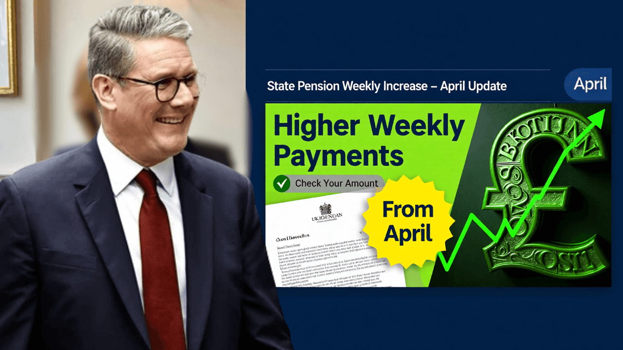 DWP Confirms Weekly Payment Increase for Older Pensioners From April