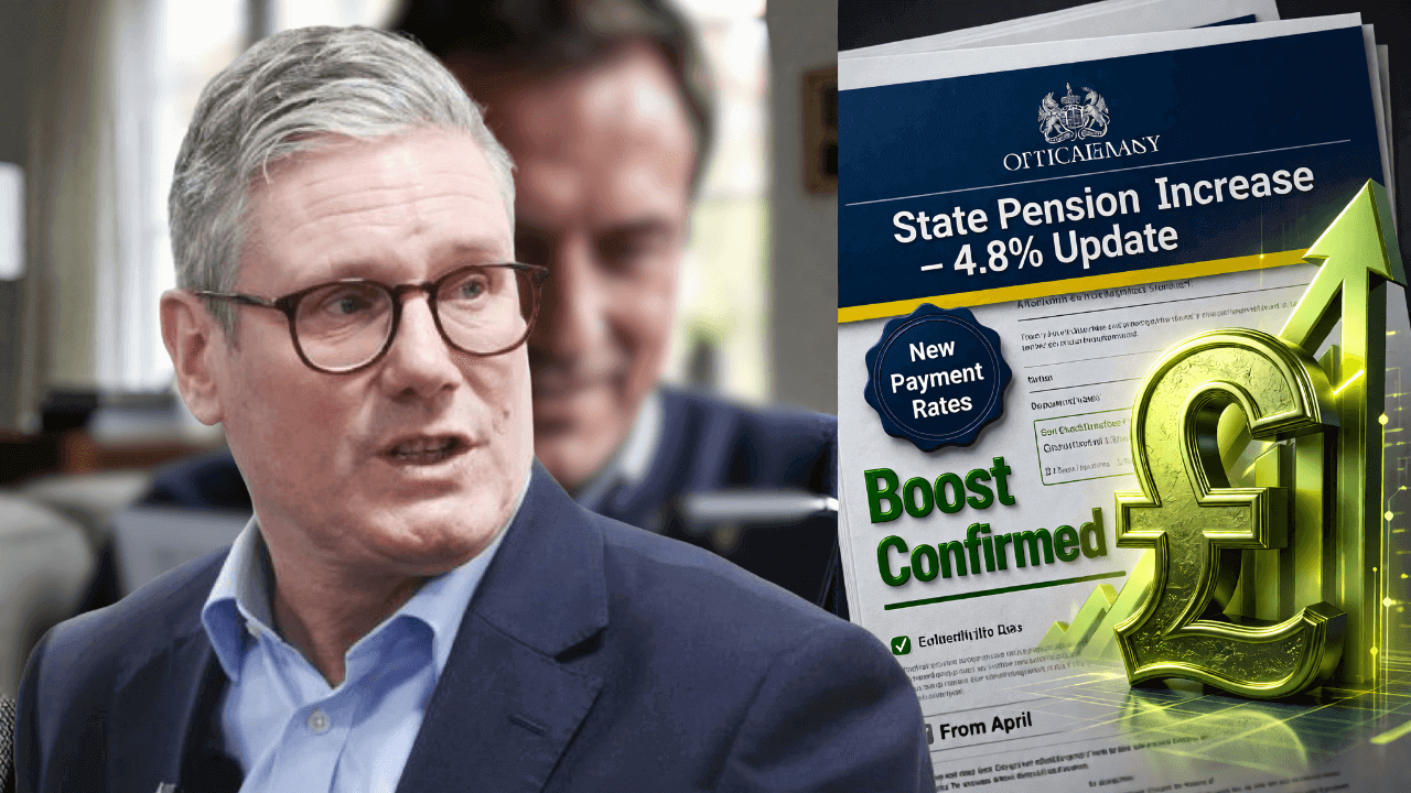 DWP Officially Confirms 4.8% State Pension Boost – Full Breakdown & Updated Payment Rates