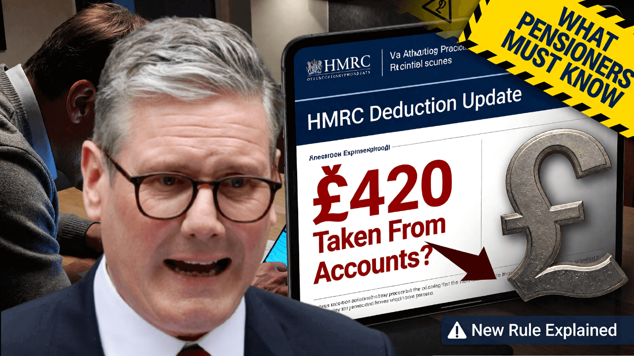 HMRC Announces £420 Direct Bank Deduction – What Pensioners Must Know