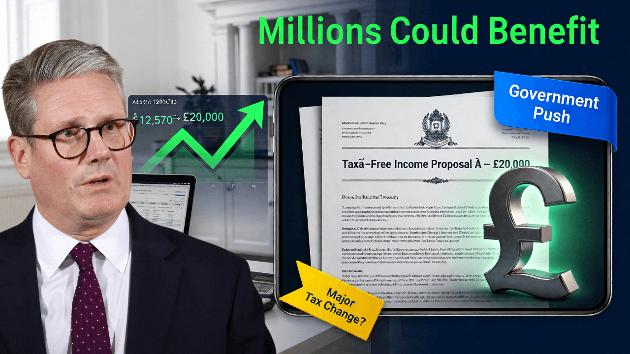 Millions Could Benefit as UK Government Pushes £20,000 Tax‑Free Income Plan