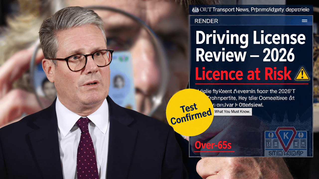New 2026 Driving Test for Over‑65s Confirmed – Drivers Could Lose Licence