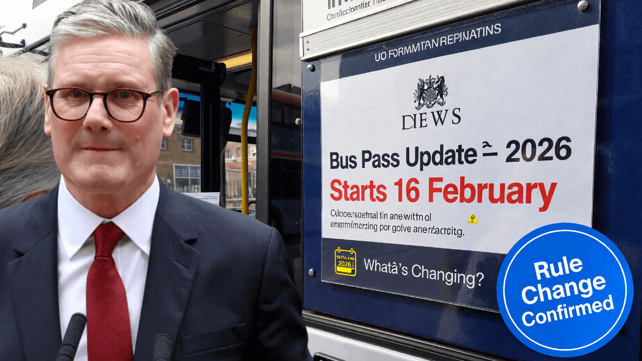 New UK Bus Pass Rules Take Effect 16 February 2026