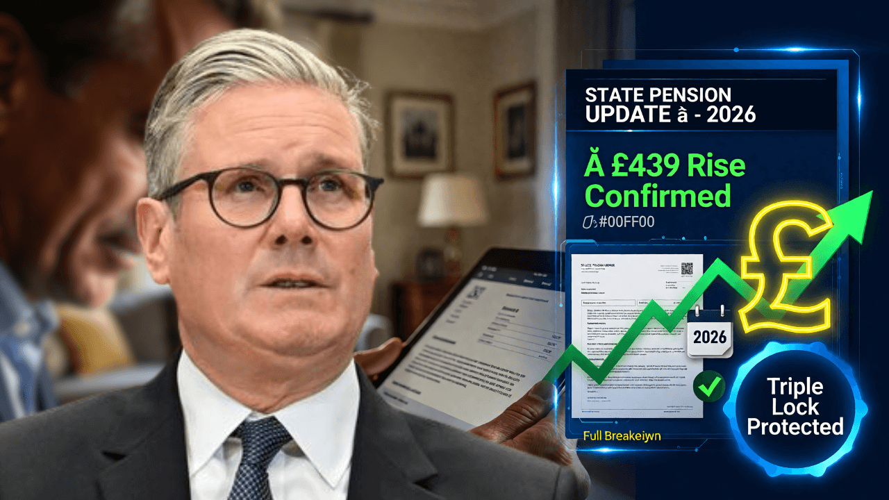 Triple Lock Secures £439 State Pension Rise for 2026